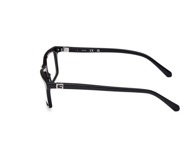Armazones- Guess- GU50190- 001- Rectangular- Shiny- Black- Eyewearlocker- Ecuador-2