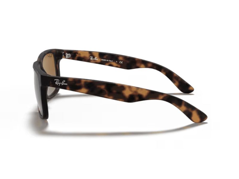 Ray Ban Justin RB4165 Havana Matte Café Degradada Polarizadas - Imagen 3