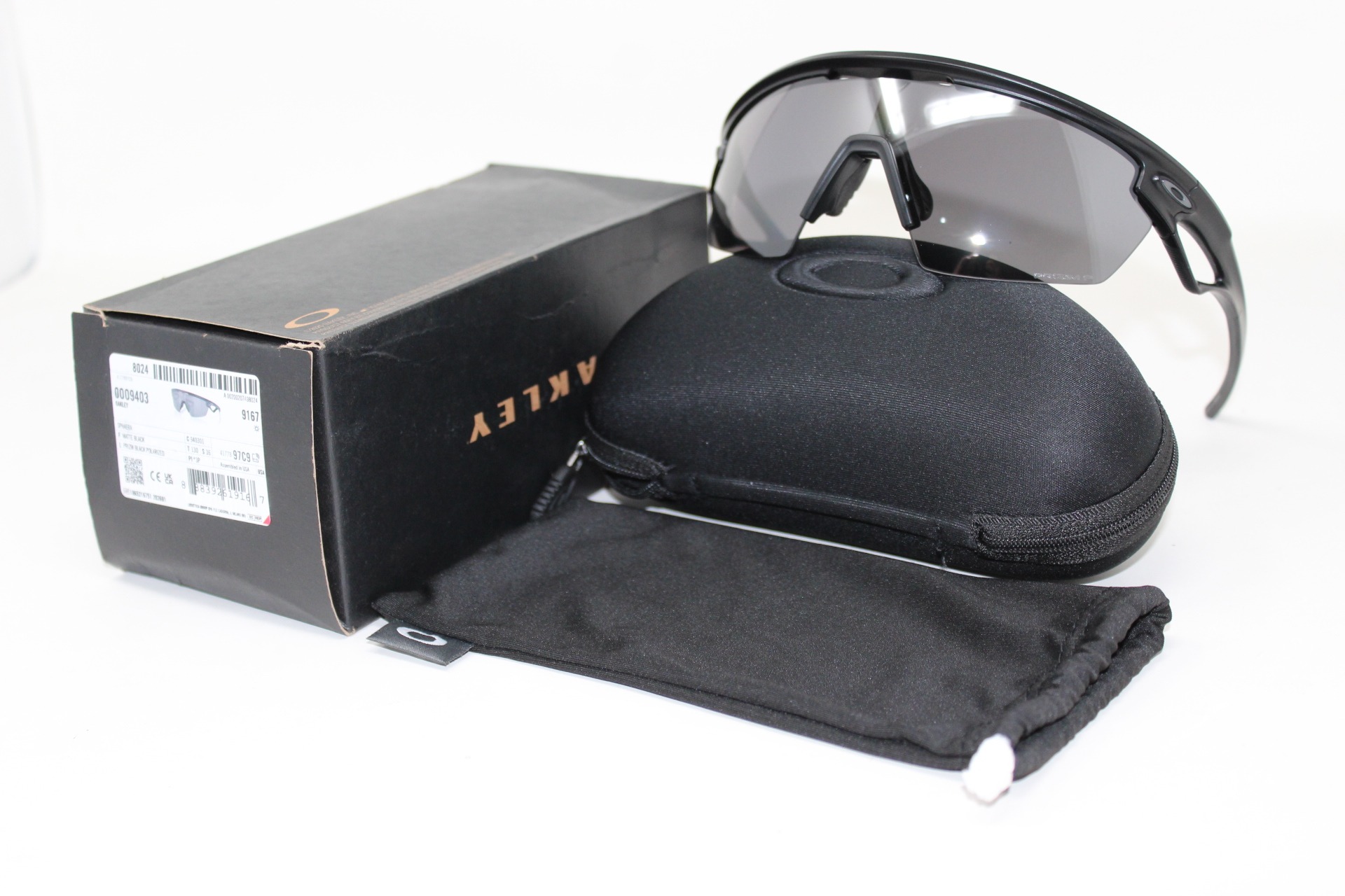 Oakley Sphaera Matte Black Prizm Black Polarizadas - Imagen 5
