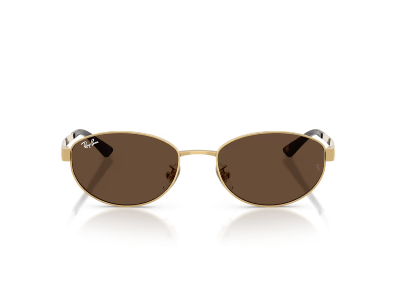 Ray-Ban-RB3774D- Polished-Gold-Dark-Brown-Eyewearlocker-Ray-Ban-Ecuador-2