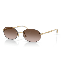 Ray Ban RB767 Polished Gold Brown Gradient