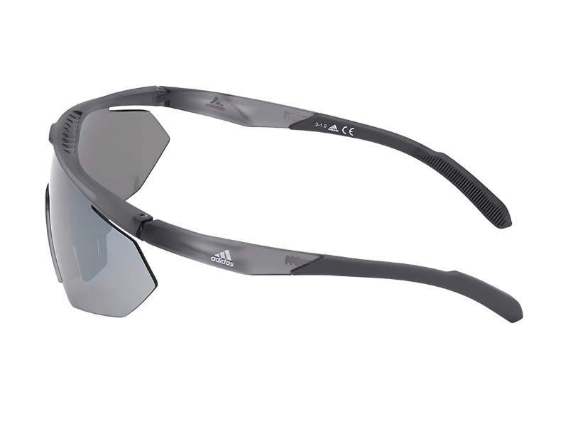 Adidas SP0015 Matte Black Grey con lente Extra - Imagen 4